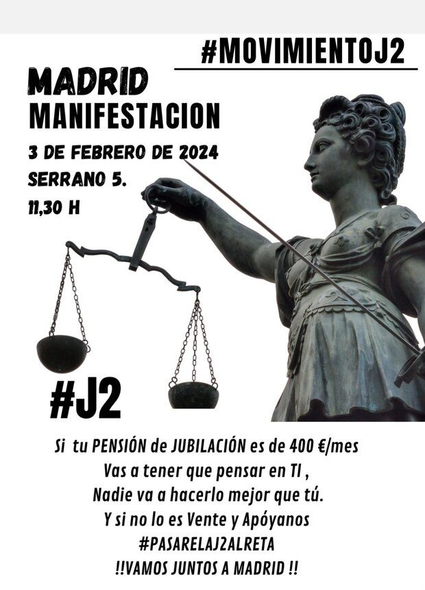 Abogados y procuradores se manifestarán en Madrid para denunciar sus "pensiones irrisorias"