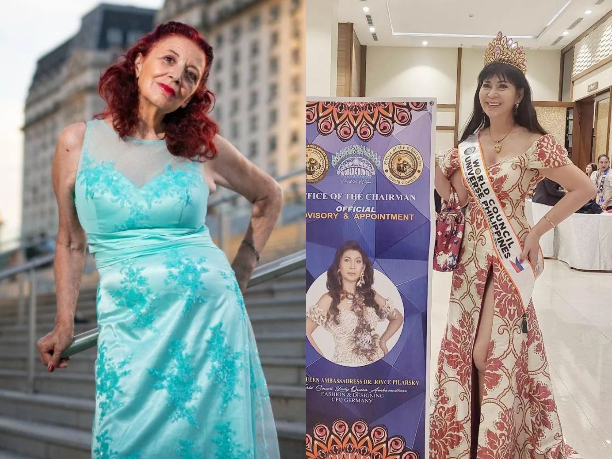 Dos mujeres de 72 y 69 años podrían convertirse en Miss Universo 2024. Foto: Instagram