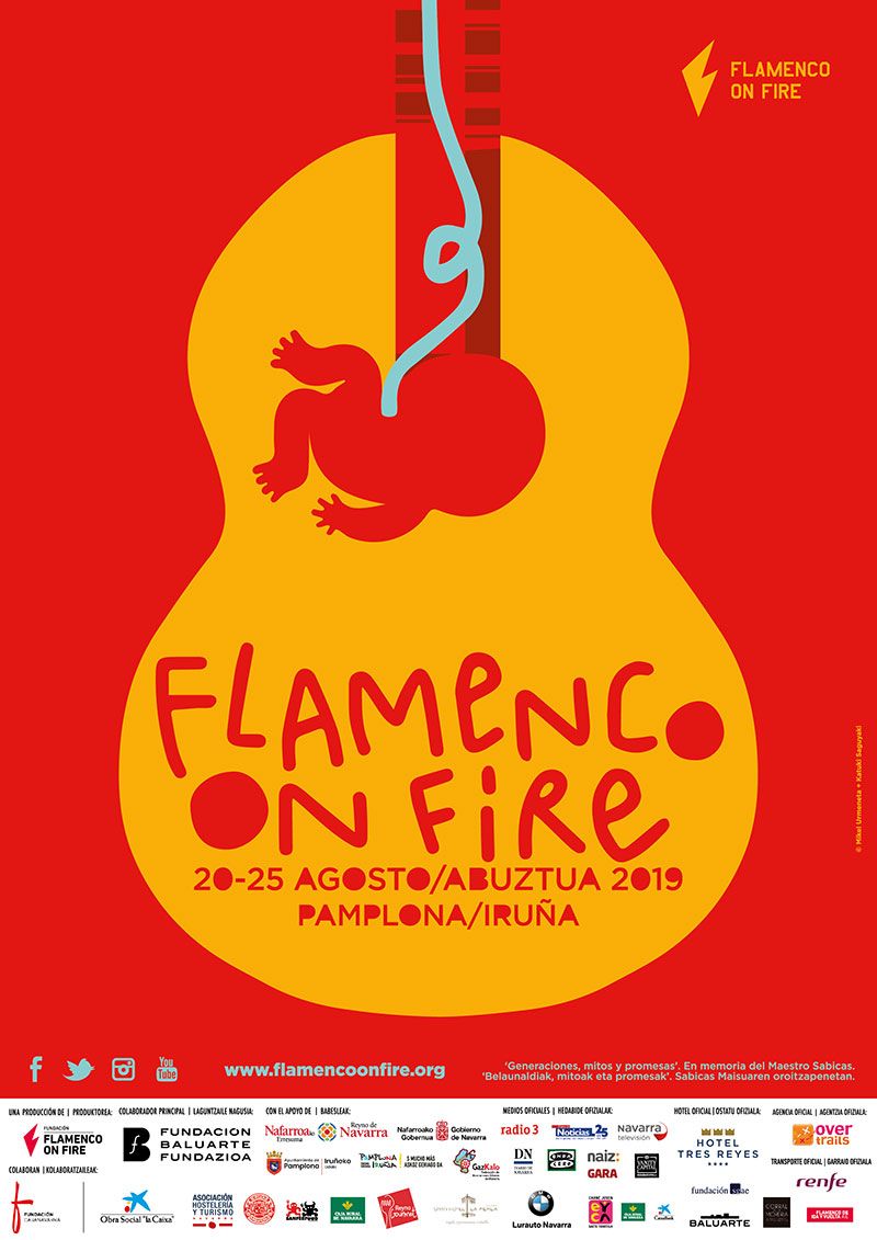El festival Flamenco On Fire se adueña de Pamplona