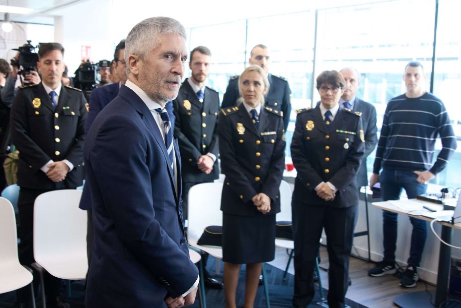 El ministro del Interior, Fernando Grande-Marlaska El ministro del Interior, Fernando Grande-Marlaska
