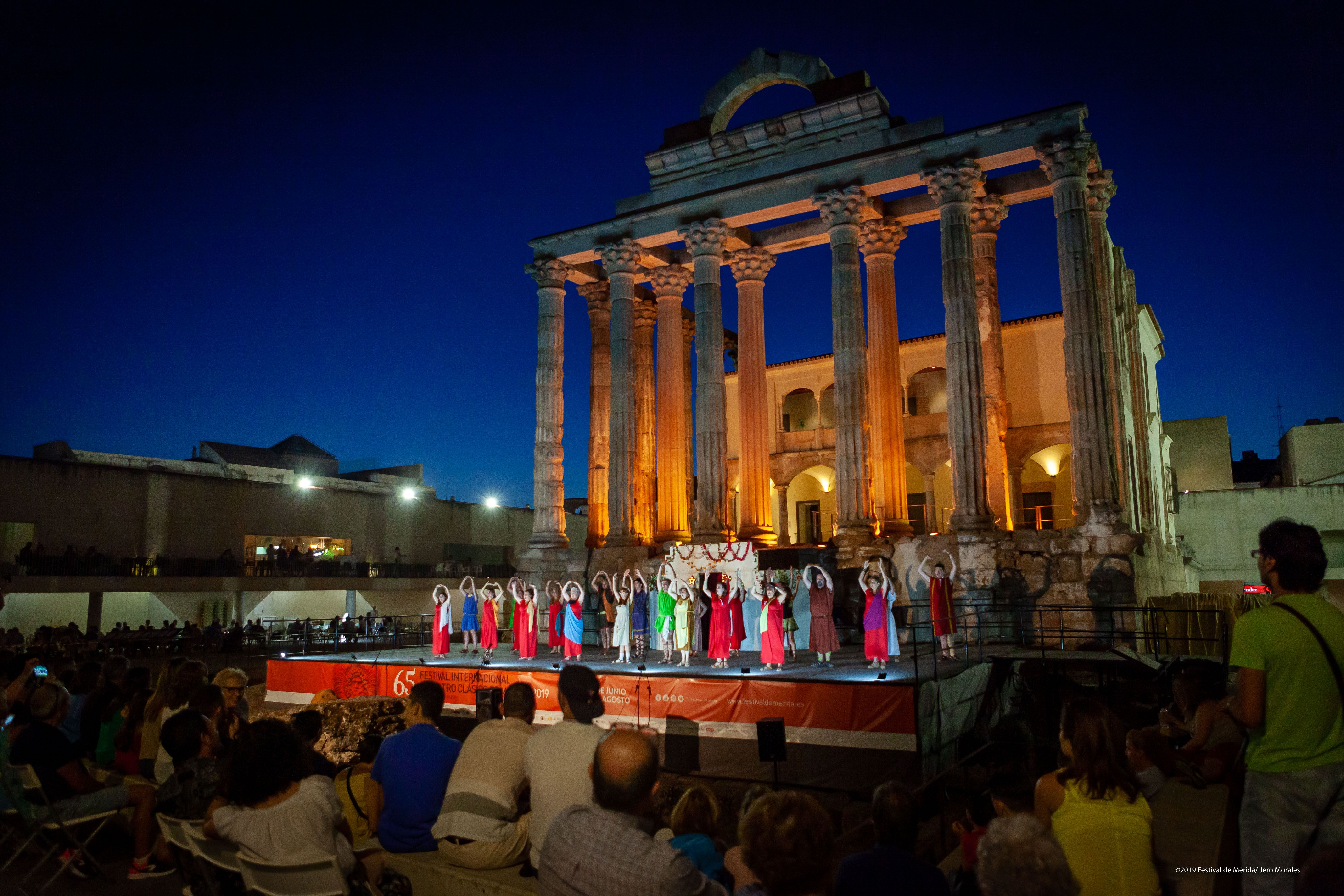 Teatro al aire libre: Teatro Clásico de Mérida