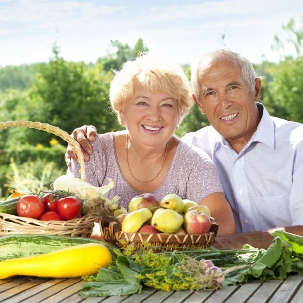 Frutas y verduras en verano