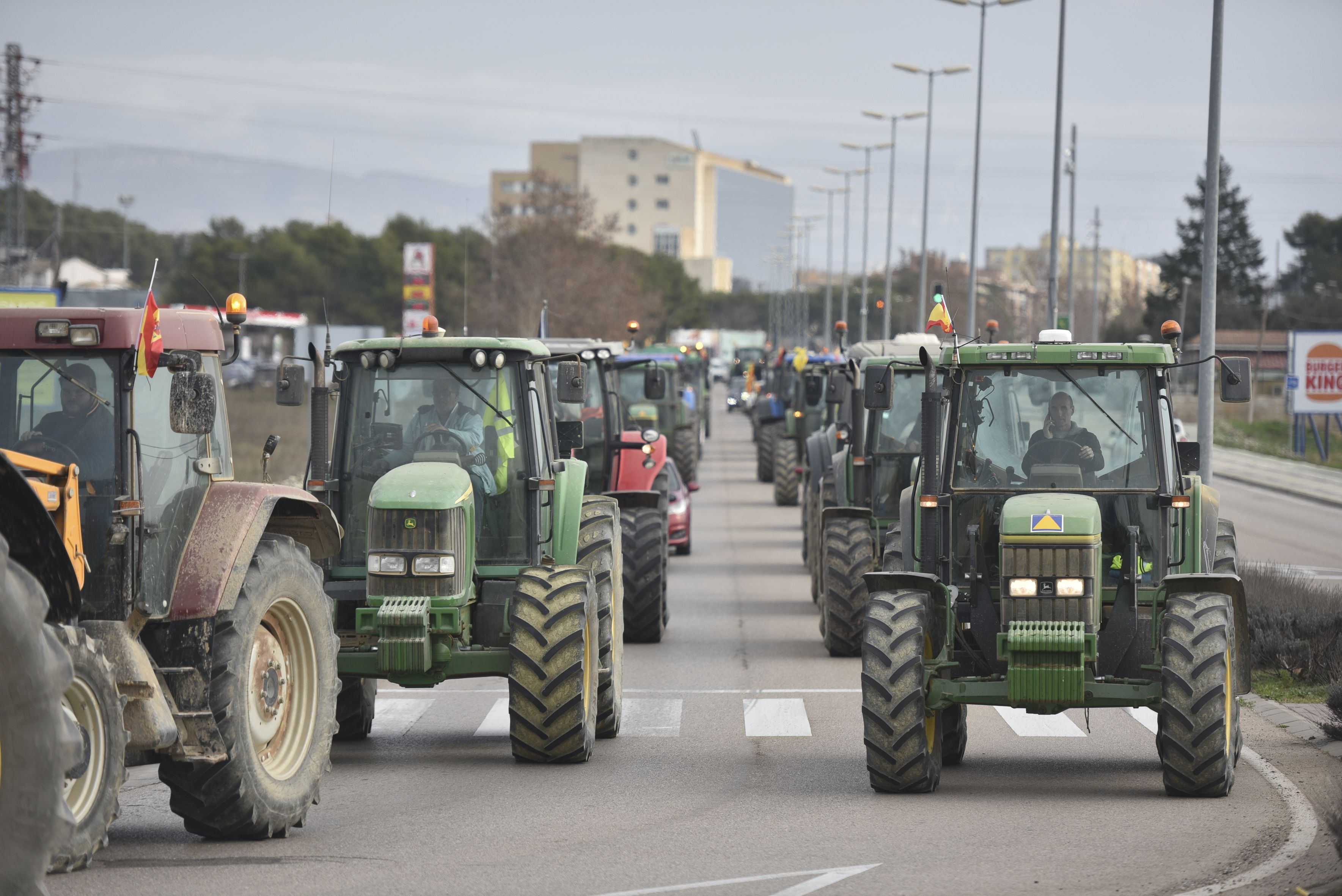 Los agricultores llegan a Madrid este sábado y quieren manifestarse en Ferraz