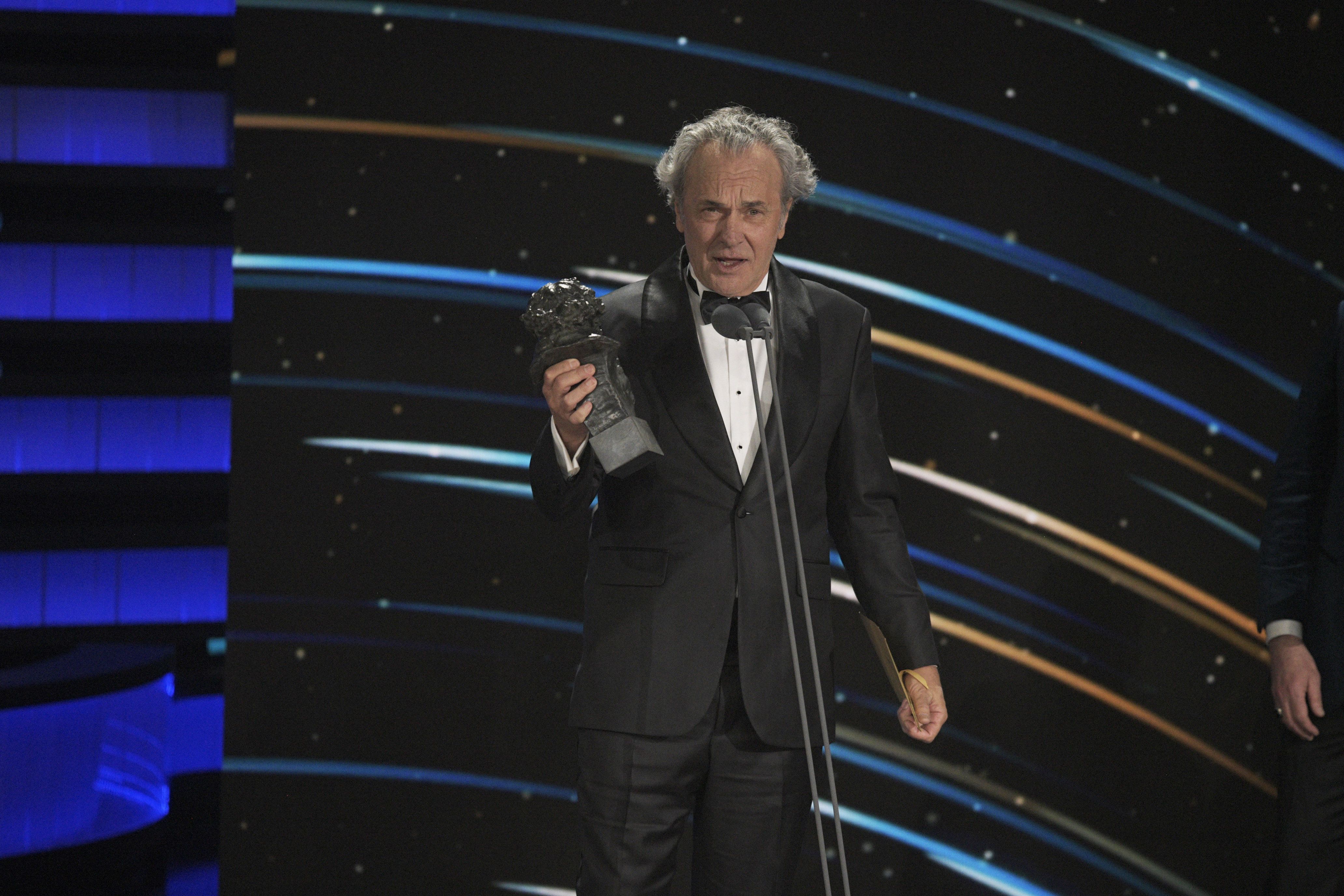 José Coronado, premio Goya a Mejor actor de reparto: "Esto es gasolina para seguir trabajando"