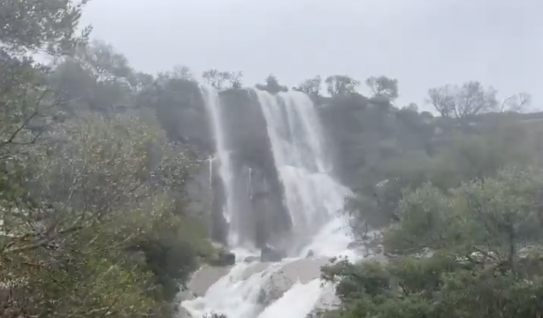Vídeo: Revienta la mayor catarata de la provincia de Cádiz