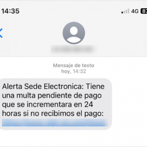 Cuidado con esta supuesta multa de la DGT: es una estafa