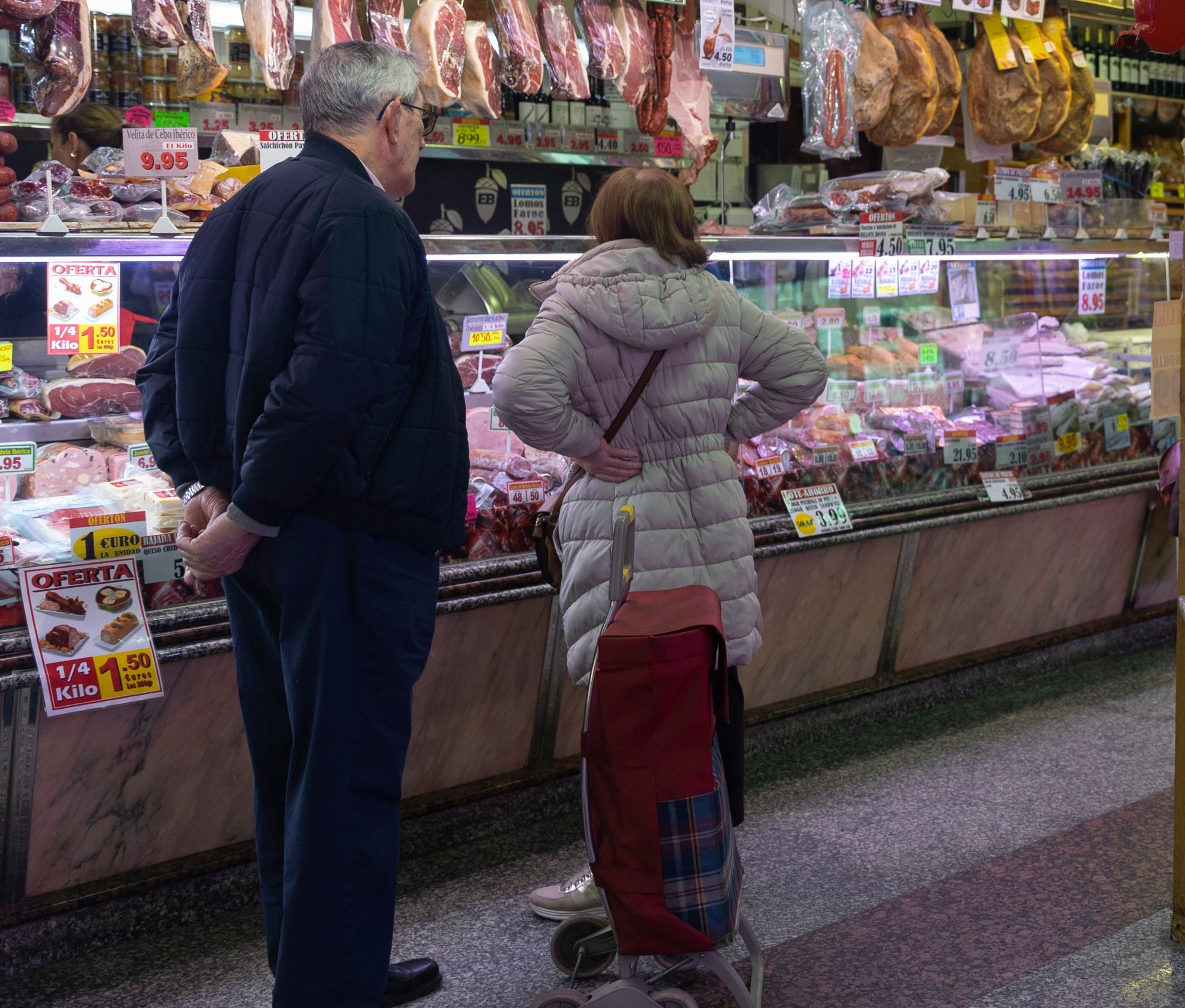 La inflación no da respiro a los jubilados: los alimentos suben el doble que la pensión en enero de 2024