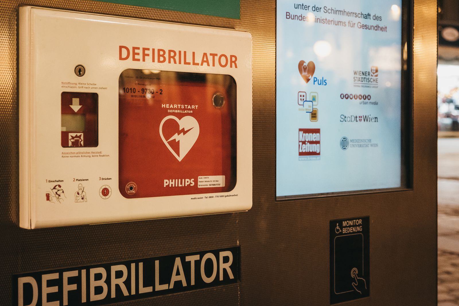 Desfibrilador automático Desfibrilador automático
