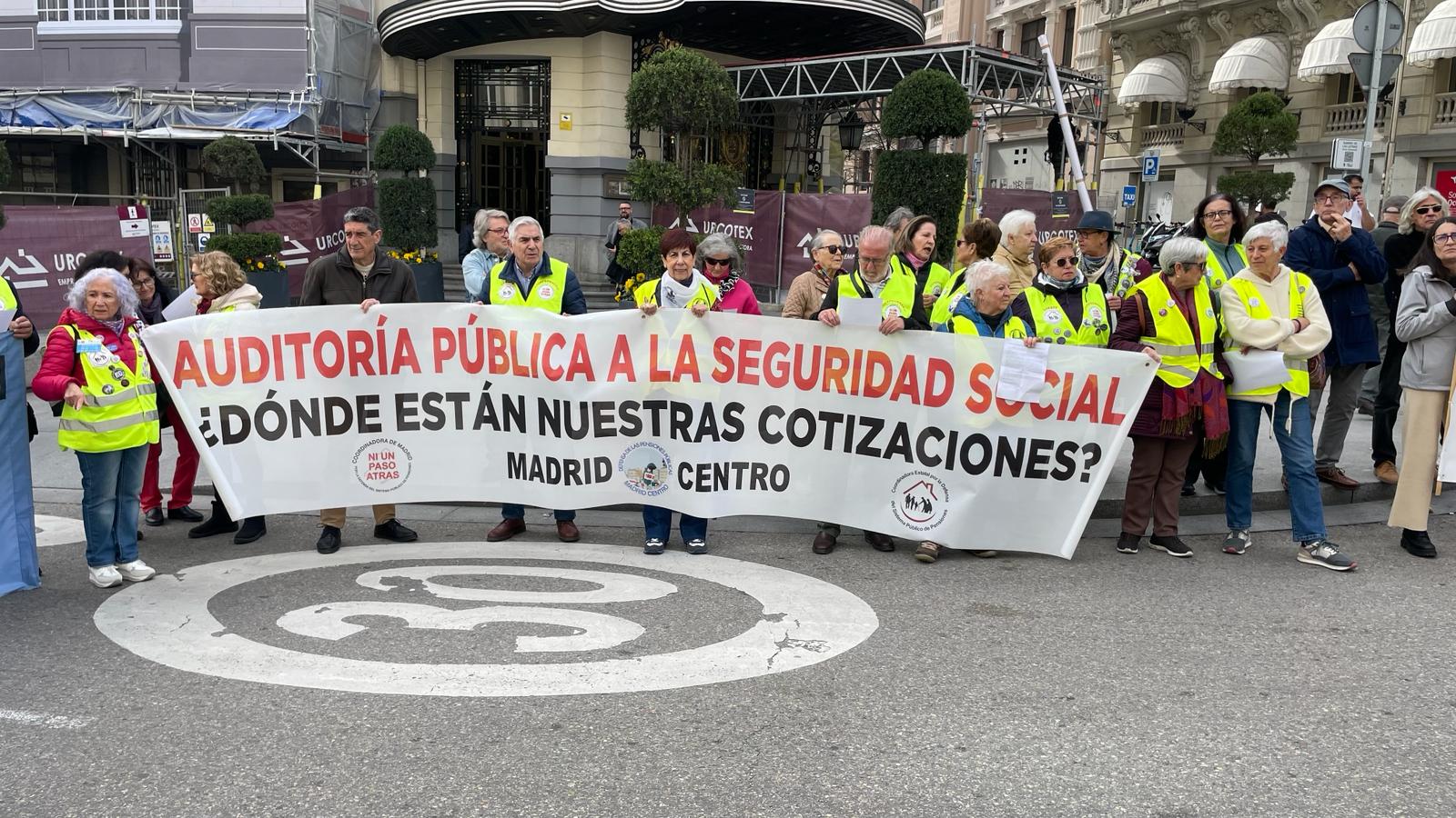 Coespe redobla su campaña para auditar las cuentas de la Seguridad Social