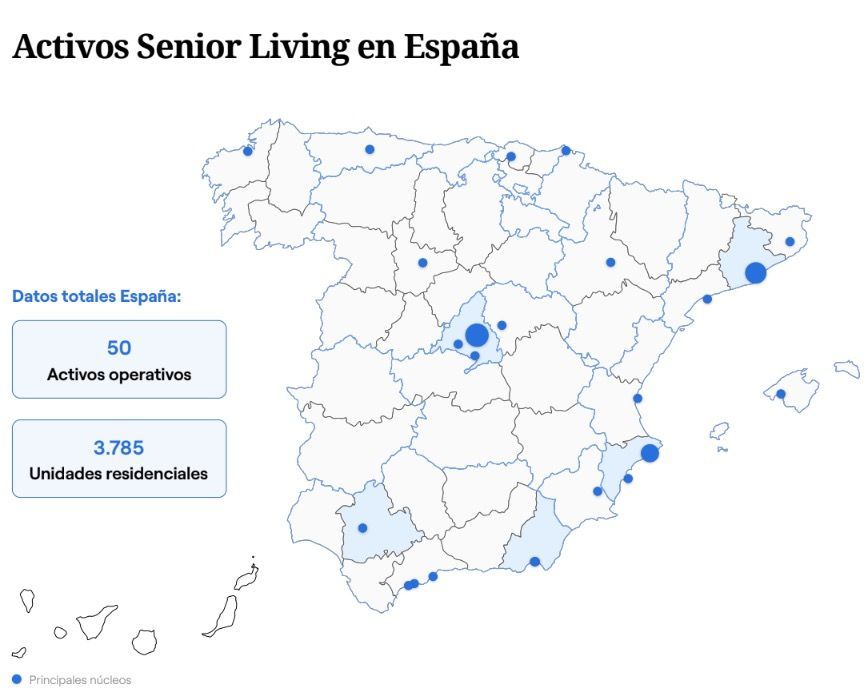 senior living mapa