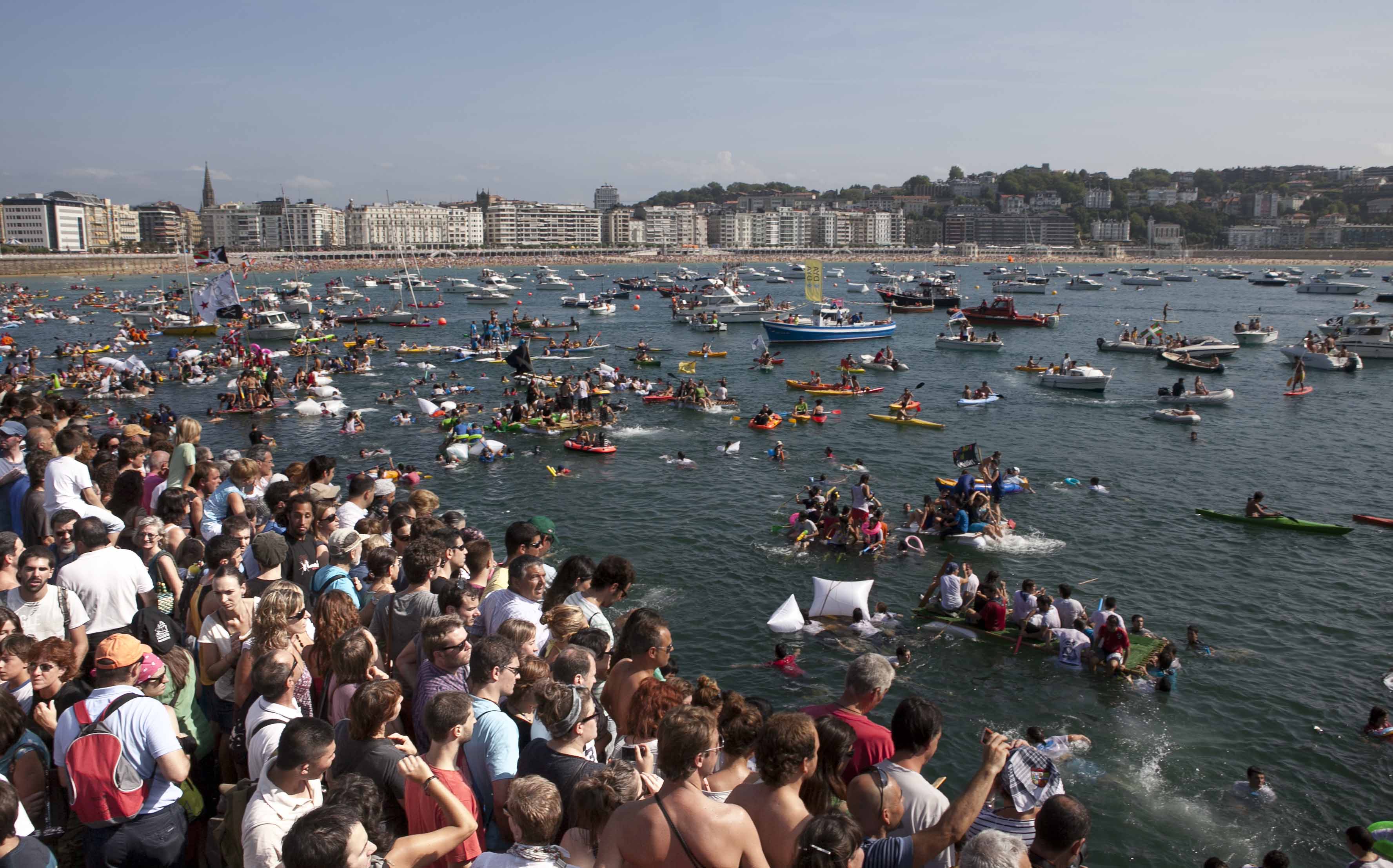 Abordaje Pirata en la Semana Grande de San Sebastián