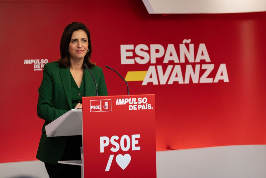 La portavoz del PSOE, Esther Peña