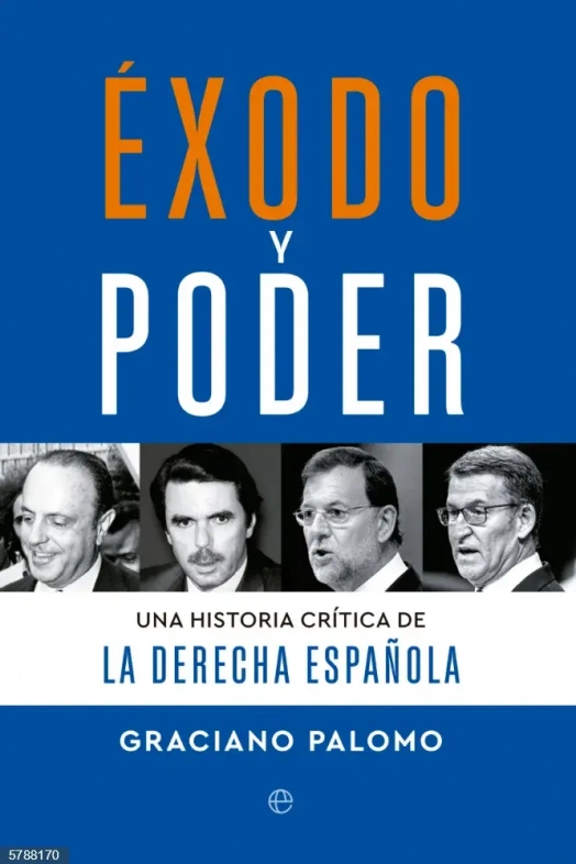 'Éxodo y poder', Graciano Palomo presenta a la derecha española desde la Transición hasta ahora. Europa Press