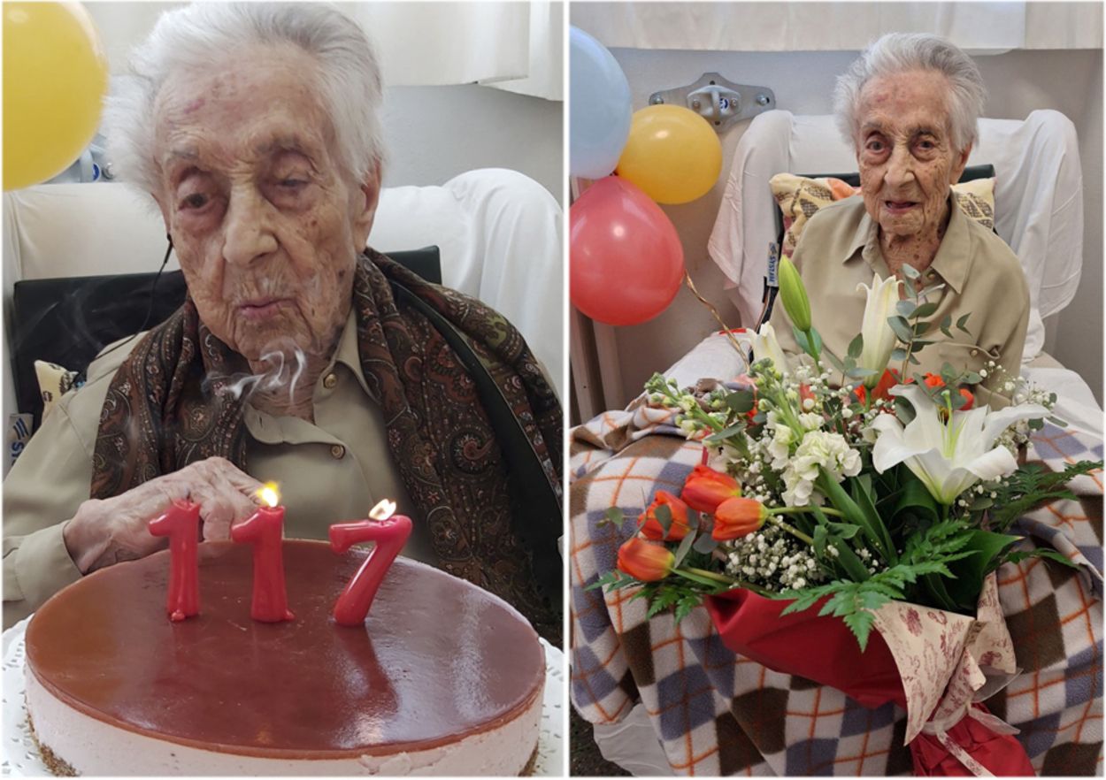 Maria Branyas, la persona más longeva del mundo, cumple 117 años