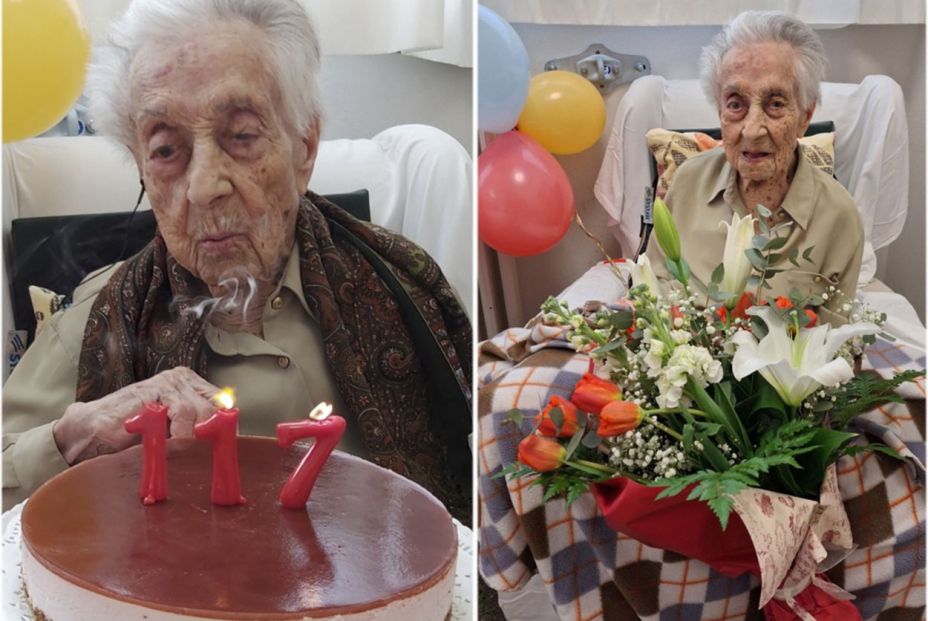 Maria Branyas, la persona más longeva del mundo, cumple 117 años
