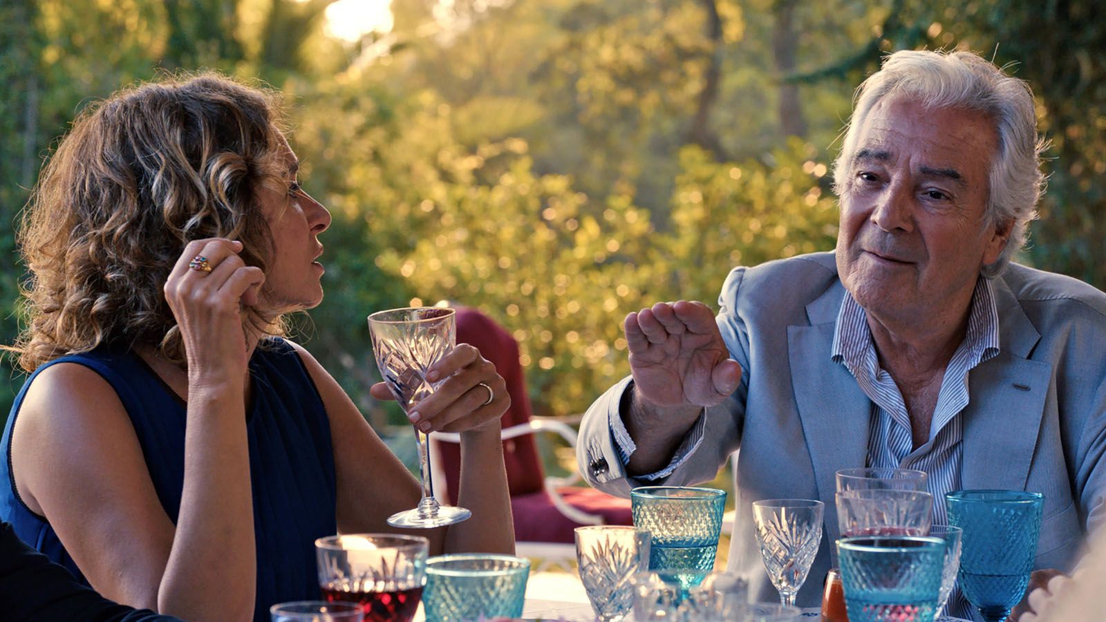 Valeria Golino y Pierre Arditi en La casa de verano