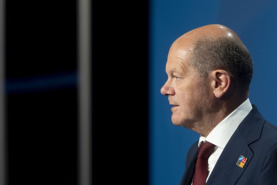 El canciller alemán, Olaf Scholz