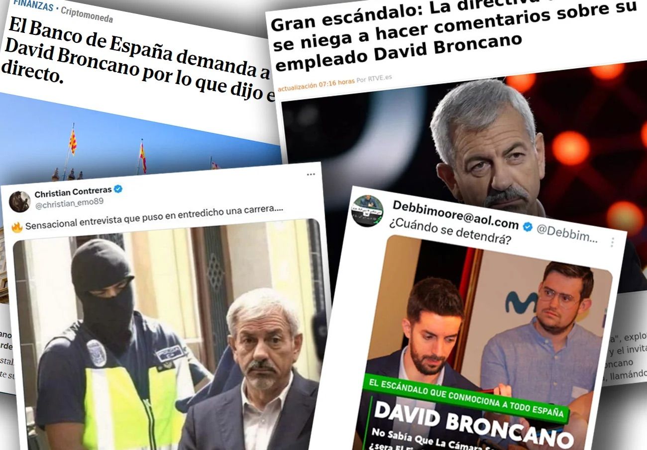 Cuidado con esta estafa que usa la imagen de Carlos Sobera, David Broncano y Andreu Buenafuente