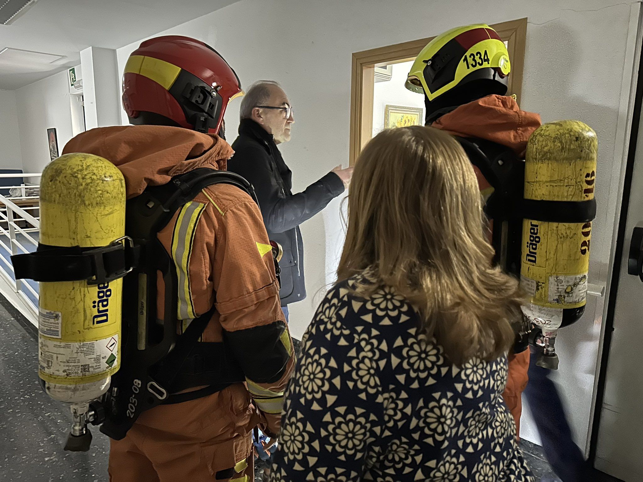 Evacuada una residencia de mayores en Valencia por un incendio