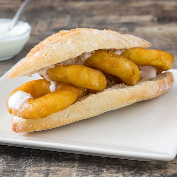 Bocadillo de calamares