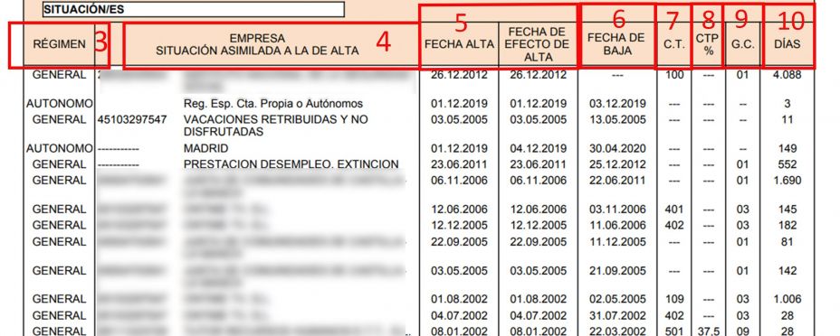 Esta guía te explica paso a paso cómo entender tu informe de vida laboral (La Revista de la Seguridad Social)