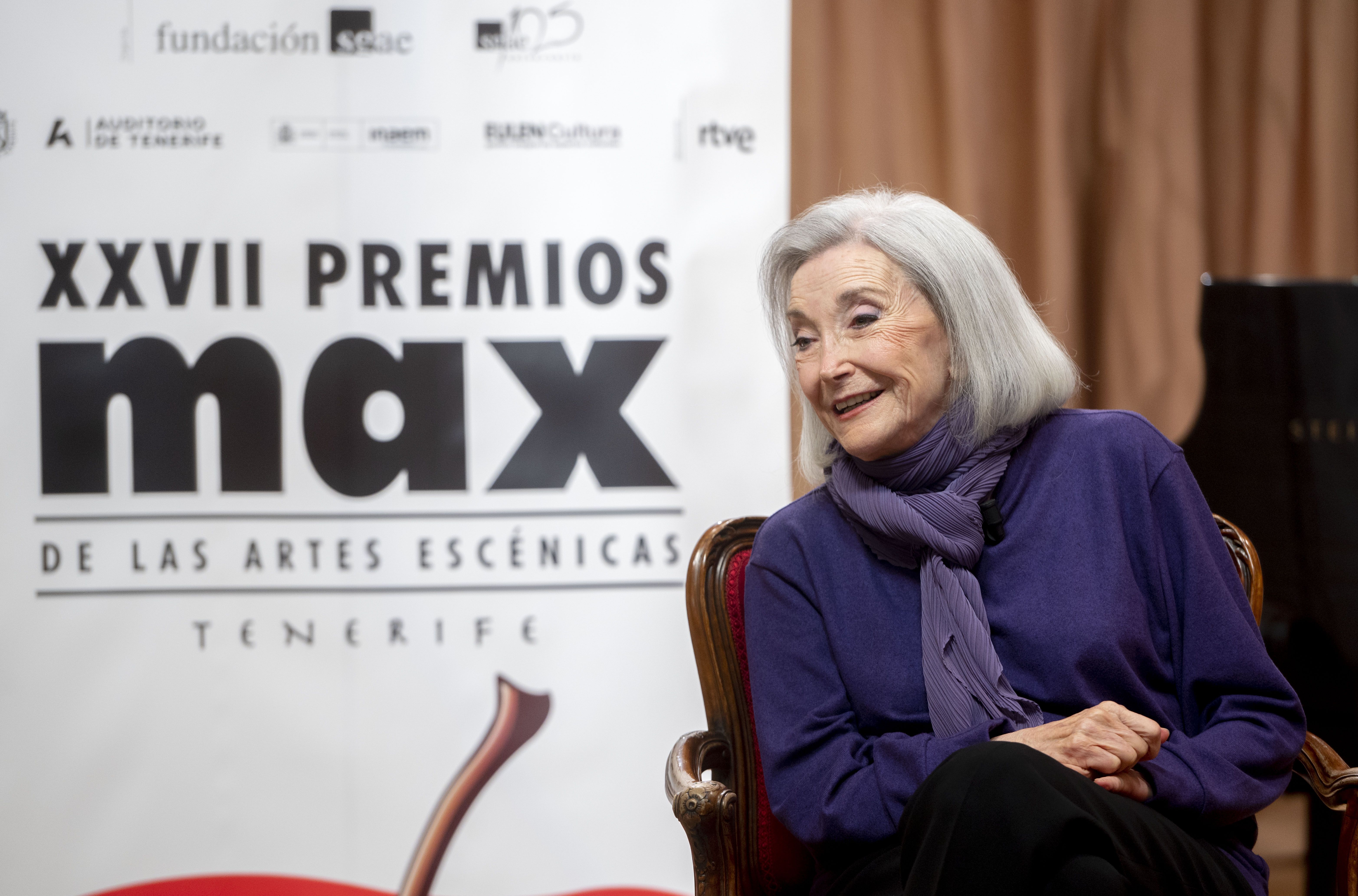 Nuria Espert, Premio Max de Honor: "En nuestra época fuimos desvergonzados y doy gracias"