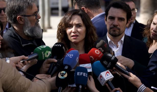 Ayuso: "Ahora tocaba el novio... Esto es parte de lo que llevo sufriendo desde hace cinco años"