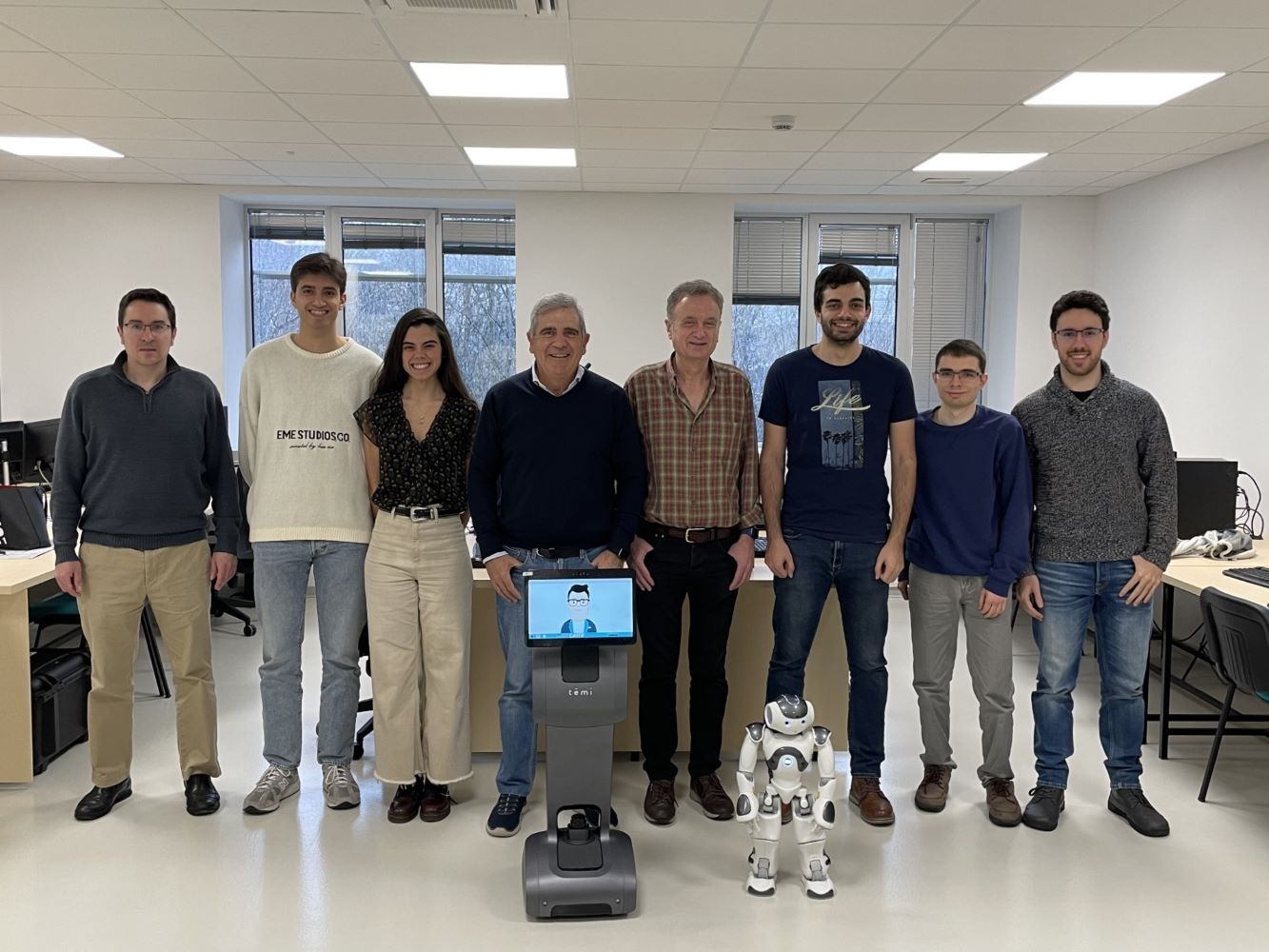 Investigadores desarrollan robots para facilitar la autonomía de las personas mayores en sus hogares (Foto: Universidad de Valladolid)