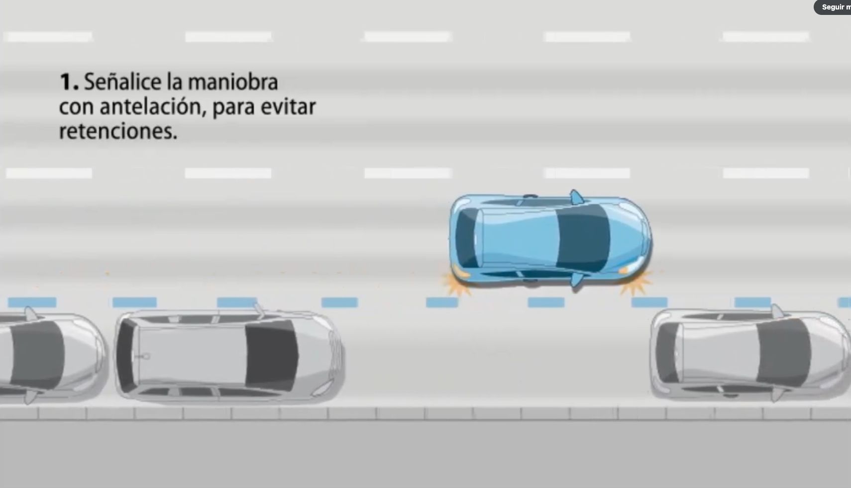 ¿Problemas para aparcar en línea? La DGT explica en un vídeo cómo hacer el "aparcamiento perfecto"