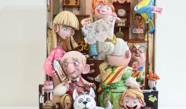 Fallas 2024: El ninot infantil indultado que se salva del fuego visibiliza el alzhéimer(Europa Press)