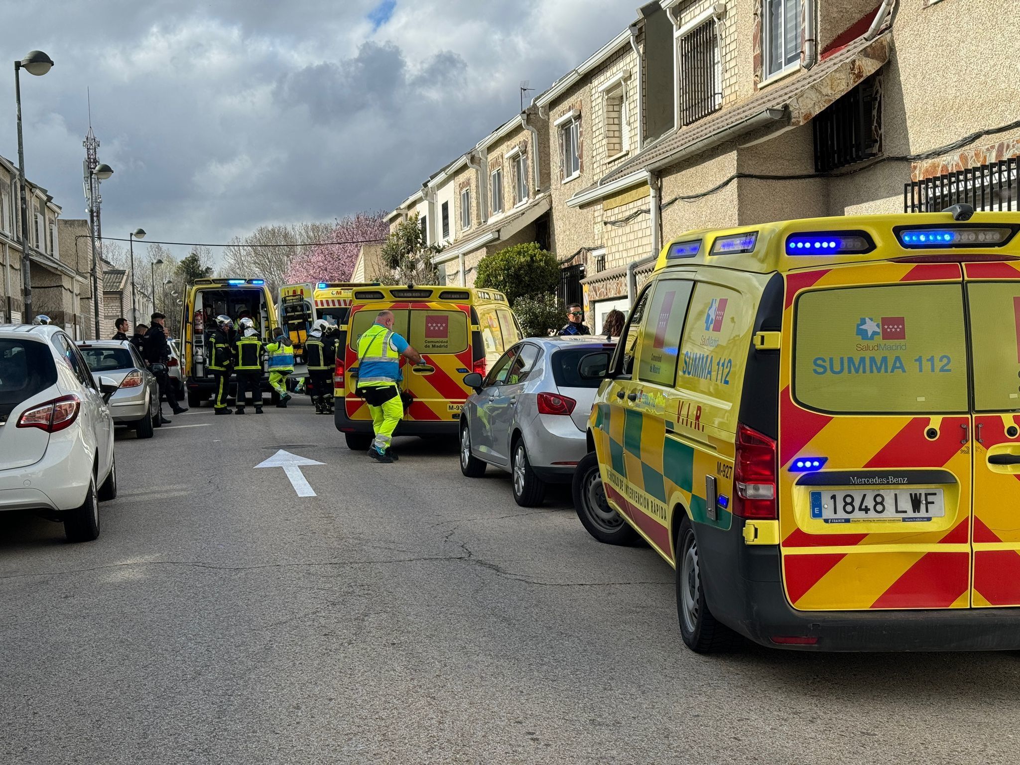 Muere un hombre electrocutado en una papelería de Madrid