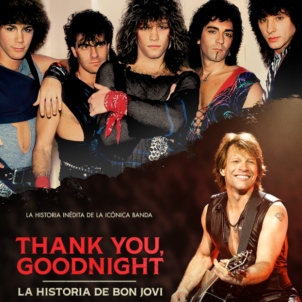 ‘Thank you, goodnight’ : la historia de Bon Jovi llega a Disney+ . Poster Oficial serie Bon Jovi. Disney prensa