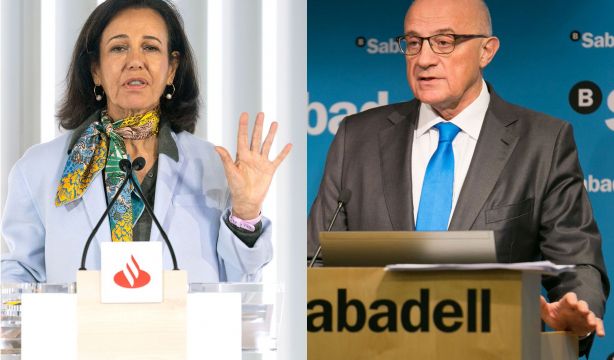 Santander y Sabadell encabezan la sangría de sucursales bancarias cerradas
