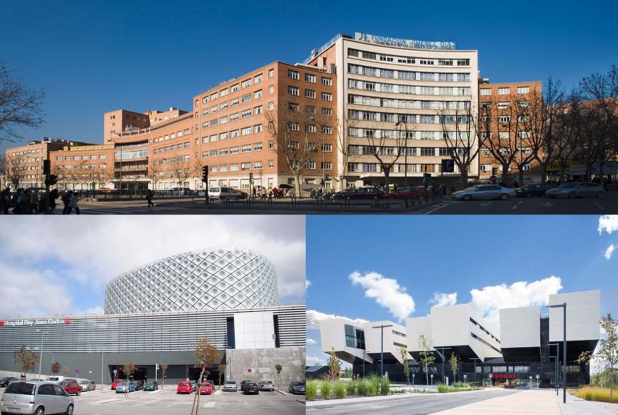 Tres de los cuatro hospitales de Quirónsalud integrados en el Sermas, referencia en cirugía robótica