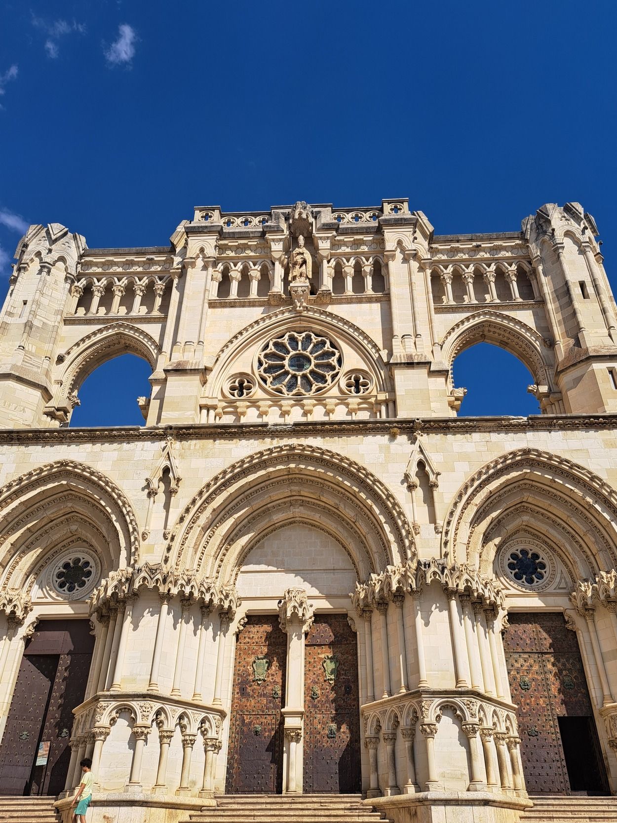 Un 'grafiti' de 800 años revela vínculos arquitectónicos entre las catedrales de Cuenca y Burgos (Ainhoa Gómez)