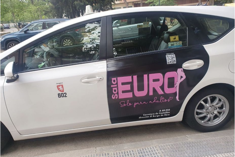 anuncio taxis zaragoza