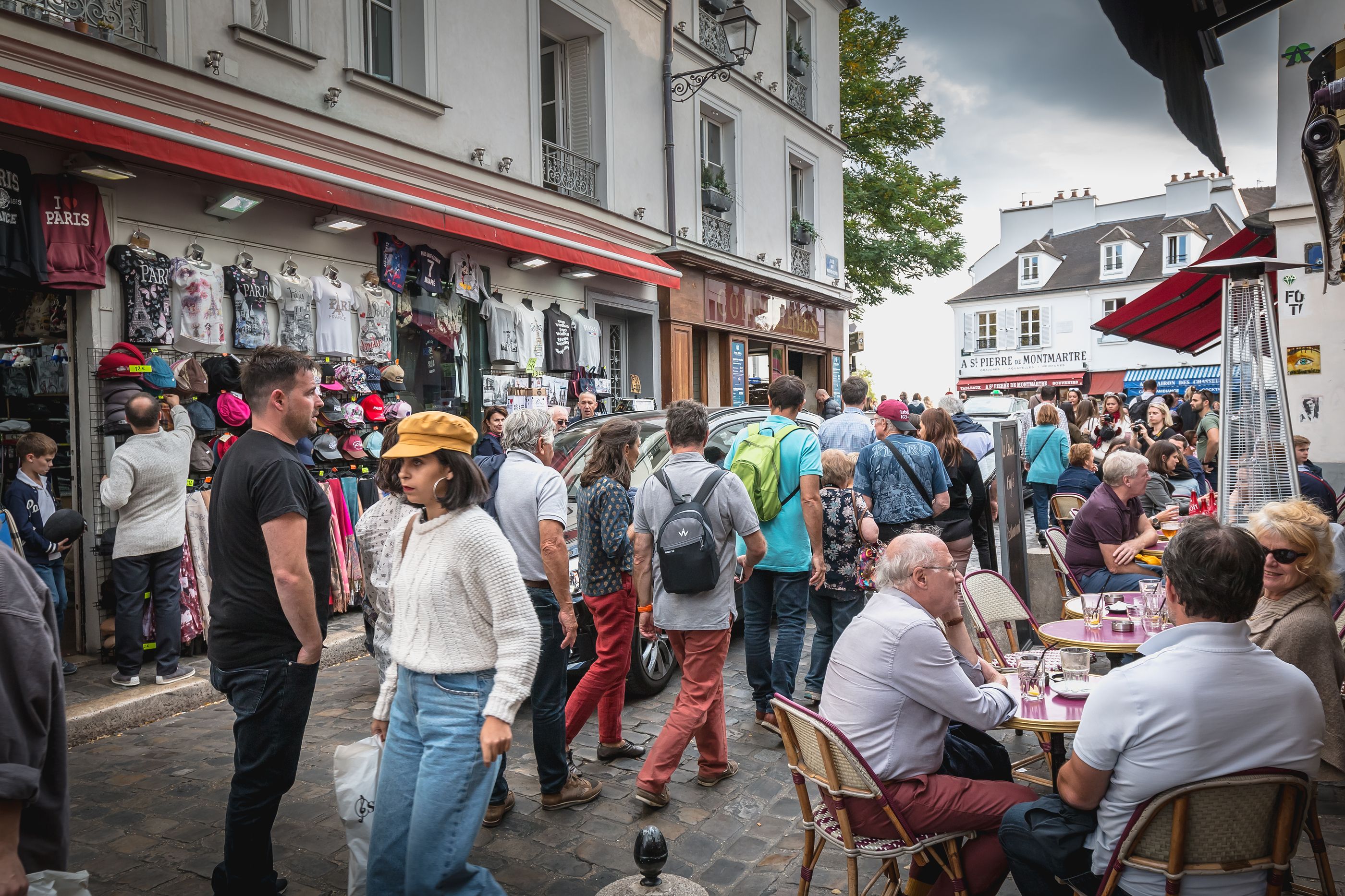 Place du Tertre, Montmartre, Francia