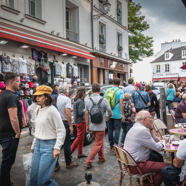 Place du Tertre, Montmartre, Francia