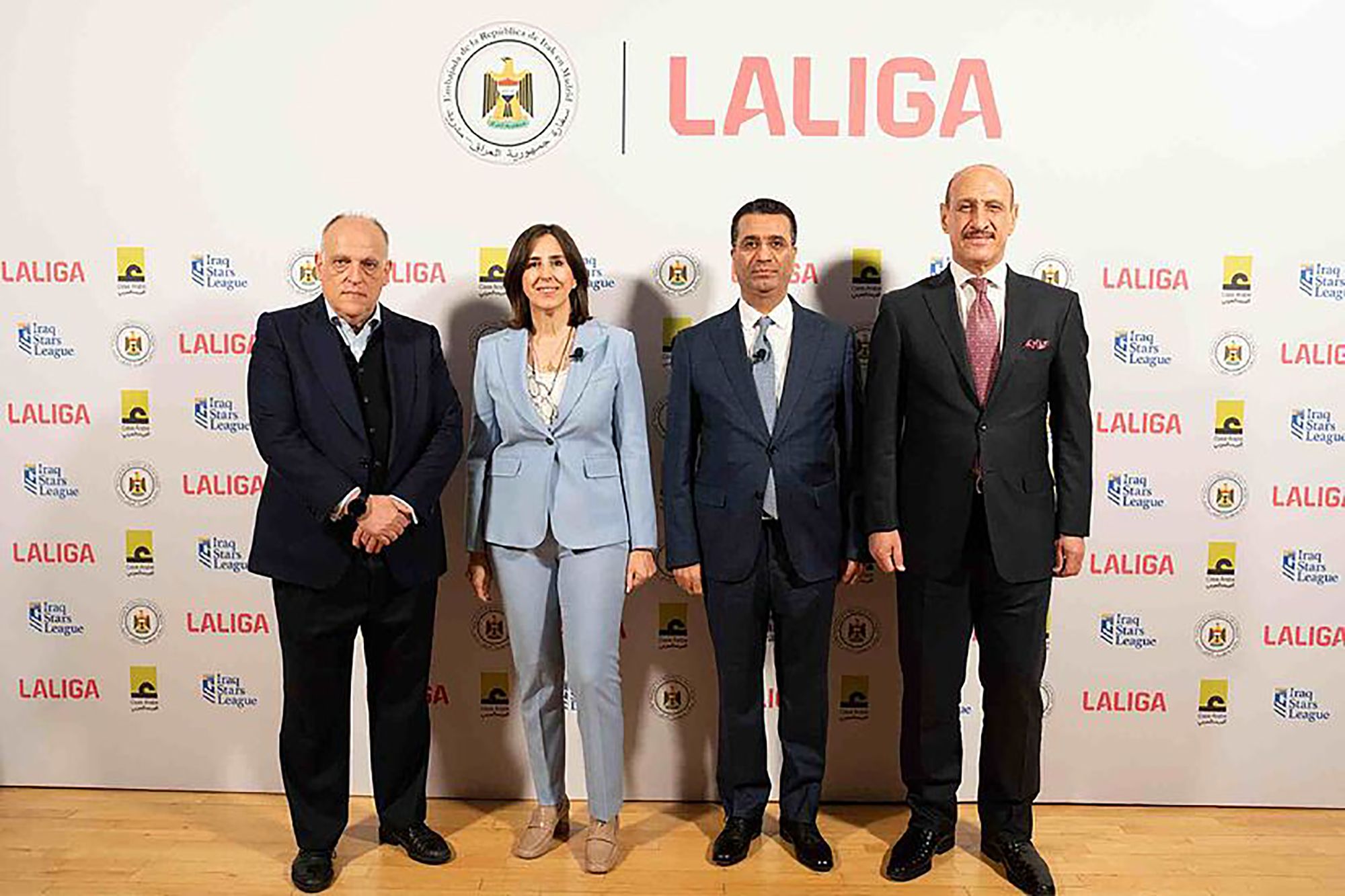 LALIGA valora positivamente el éxito de su proyecto para impulsar el fútbol profesional en Iraq