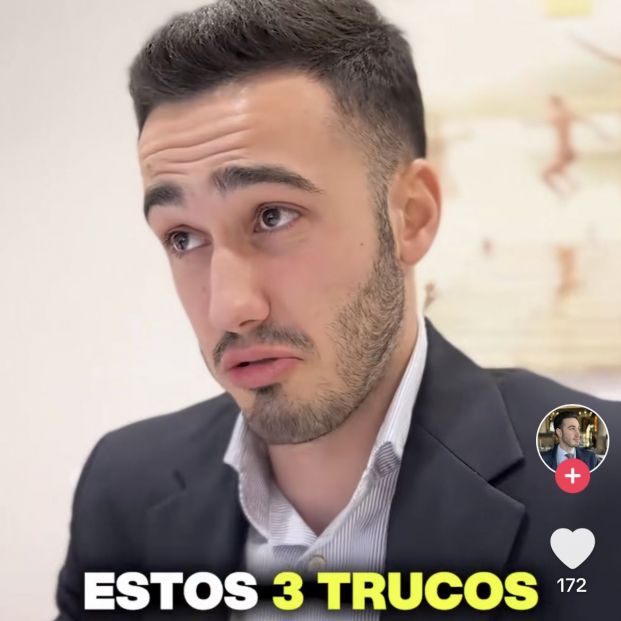 El 'truco de la estantería' para ahorrar "un montón de dinero" en los supermercados. Captura TikTok. 