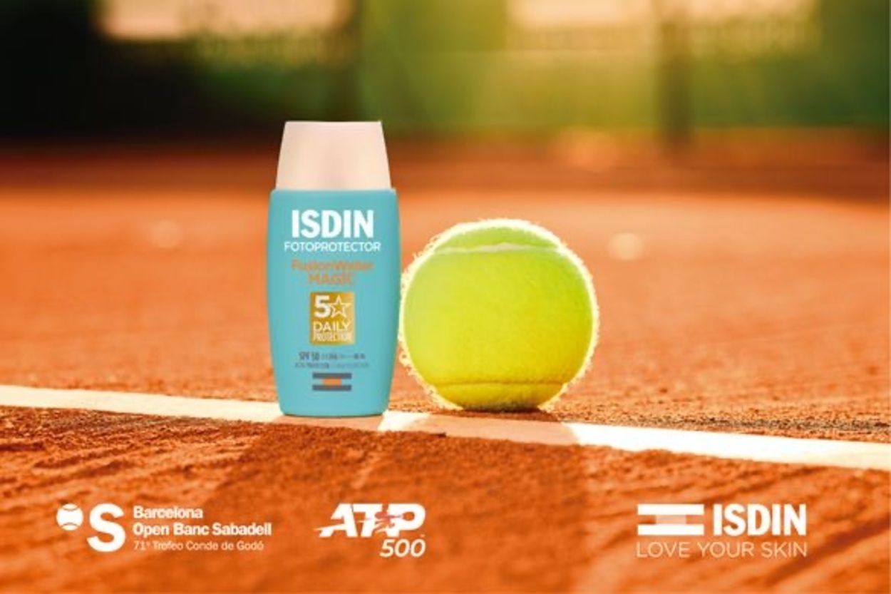 ISDIN cumple 10 años como fotoprotector oficial del Trofeo Conde de Godó de tenis