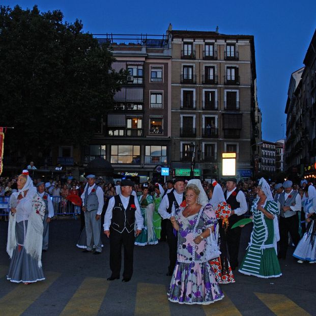Procesión de La Paloma en Madrid