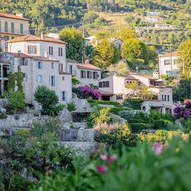 Tourrettes sur Loup en la Riviera francesa