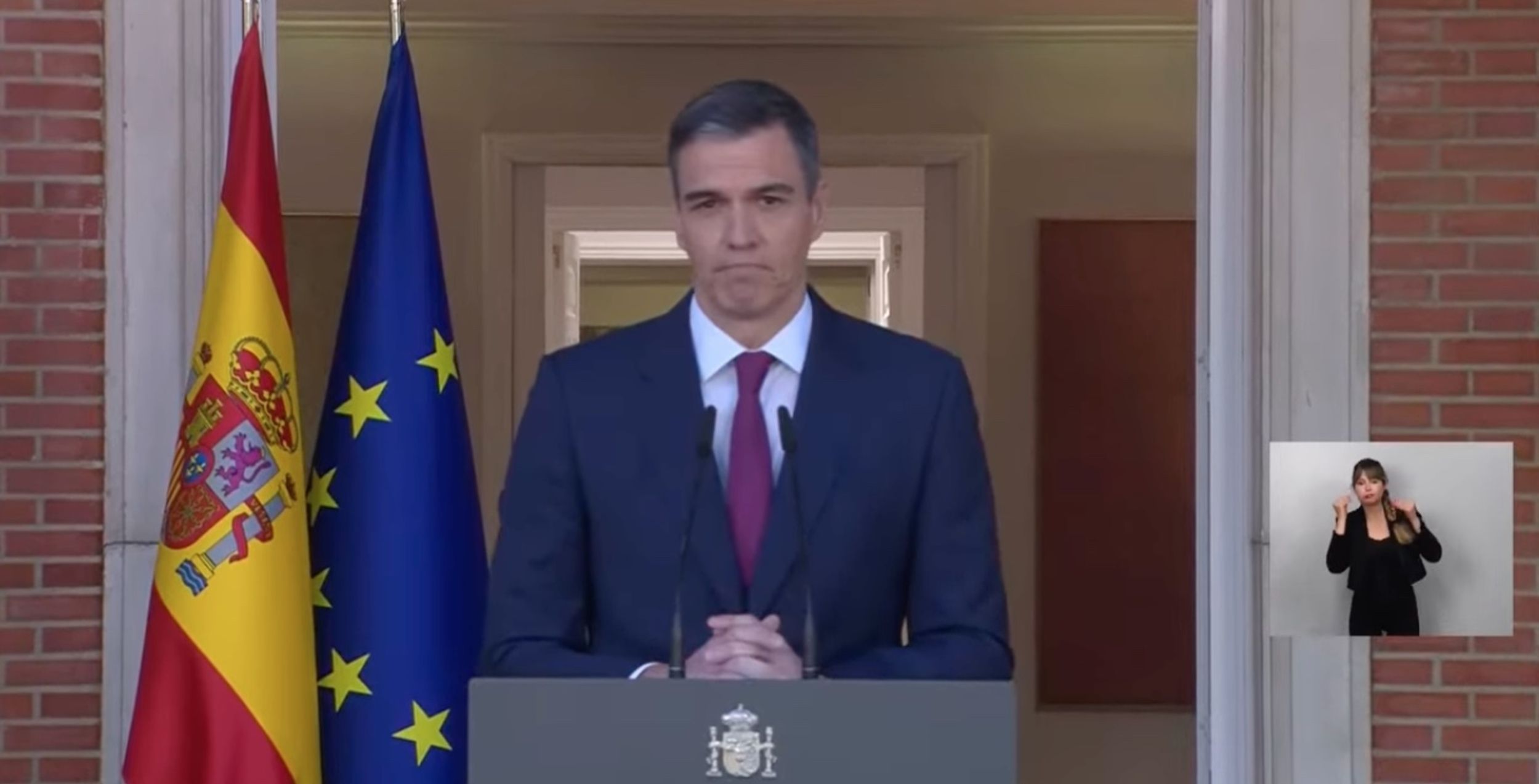 Discurso íntegro del presidente del Gobierno, Pedro Sánchez