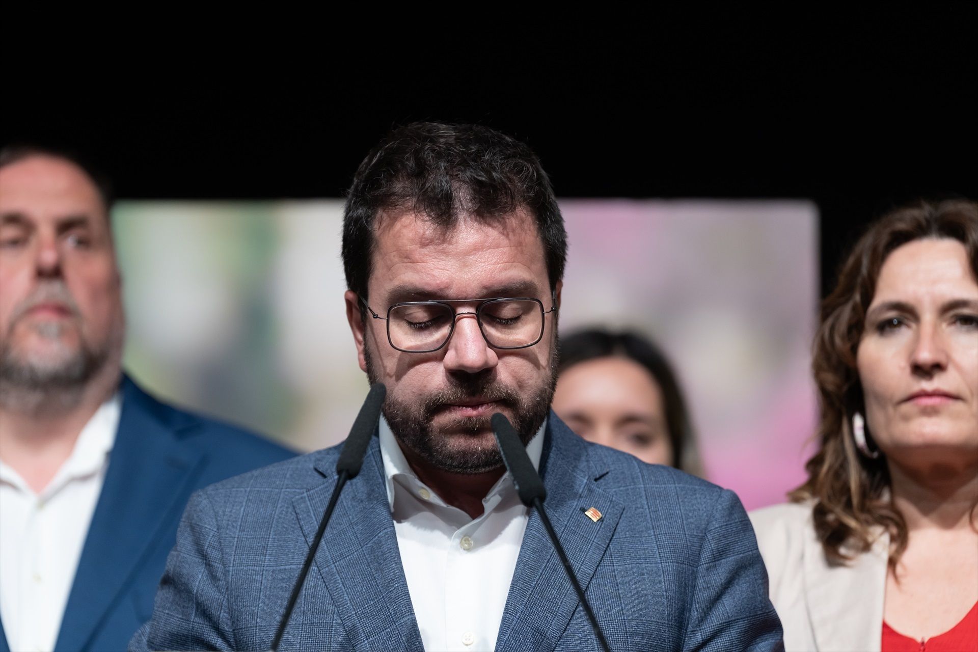 Pere Aragonès deja la primera línea política tras el batacazo de ERC en las catalanas