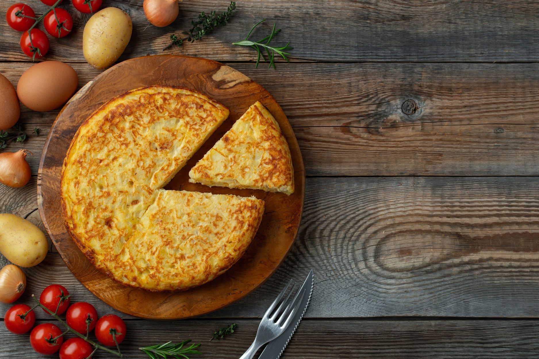 La tortilla de patatas que está arrasando en Inglaterra