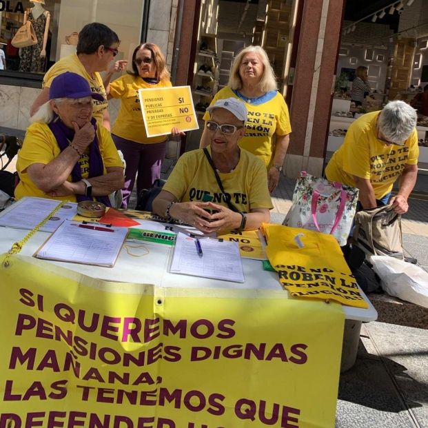 defender pensiones ya pancarta defender pensiones ya pancarta