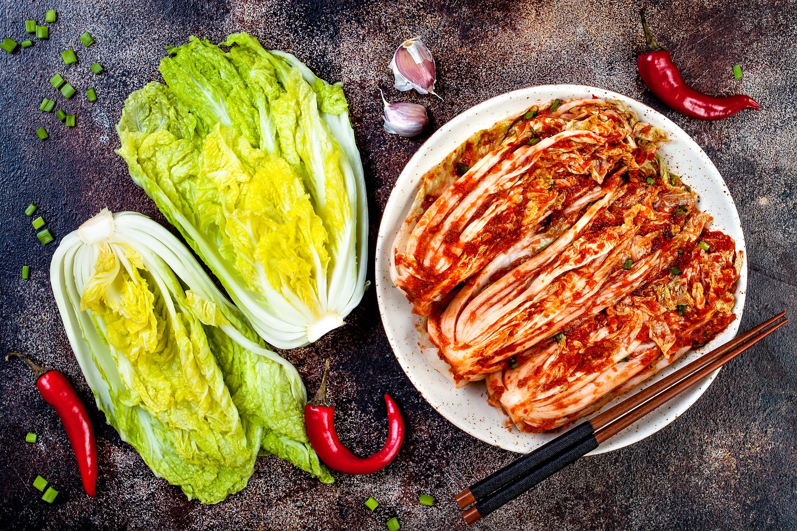 La cocina coreana, El kimchi y sus propiedades beneficiosas