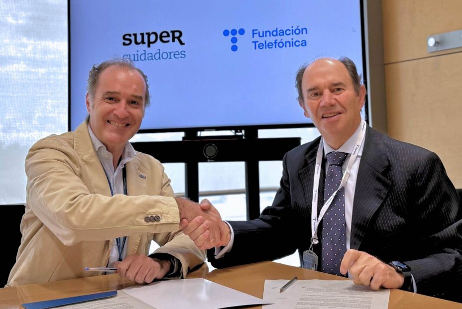 Fundación Telefónica y Supercuidadores se unen por la digitalización de los mayores Fundación Telefónica y Supercuidadores se unen por la digitalización de los mayores
