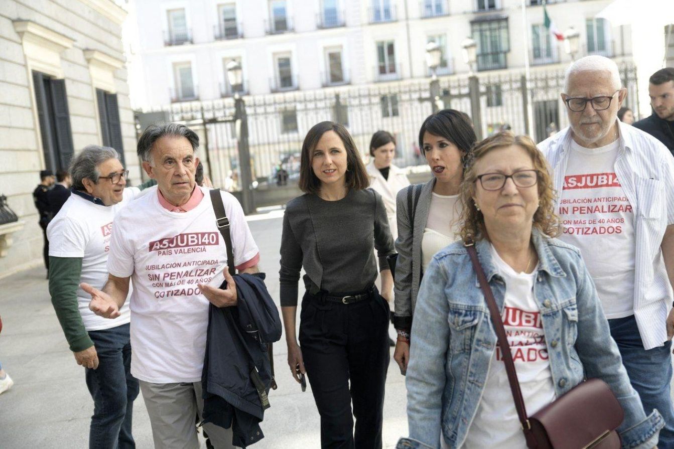 Podemos registra una Propuesta de Ley para despenalizar la jubilación anticipada que pide Asjubi40